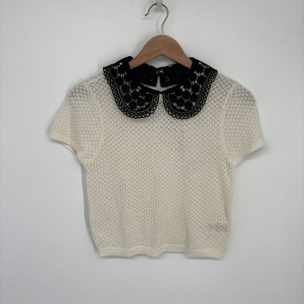 Alice + Olivia Ciara Knit Top